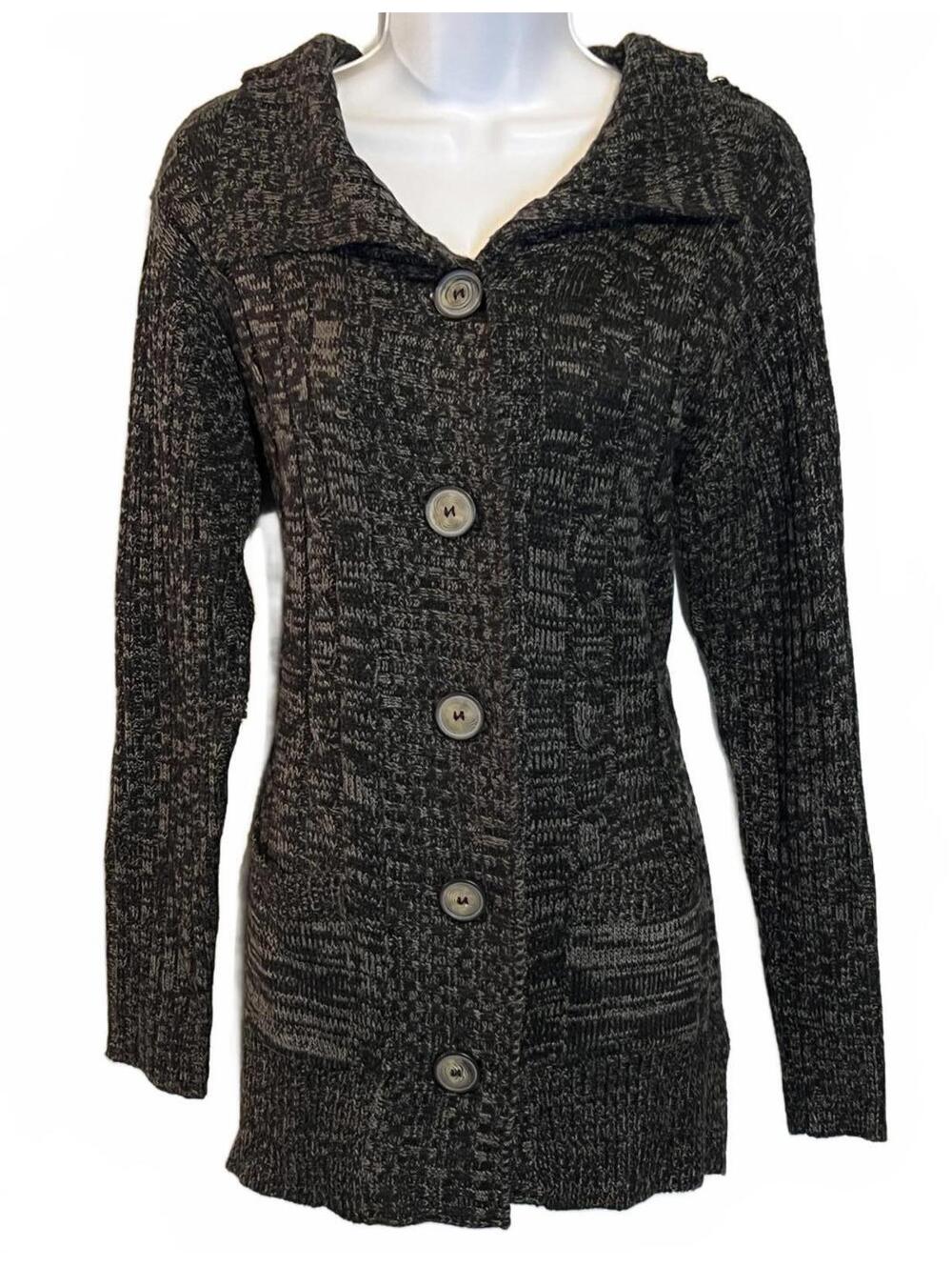 Vintage Effeci Marled Cardigan Bella Swan Core / Twilight, 90s, Cozy Size Med